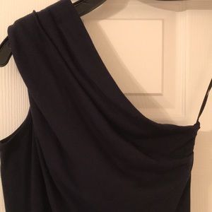 Jarbo Black One Shoulder Top Size 36